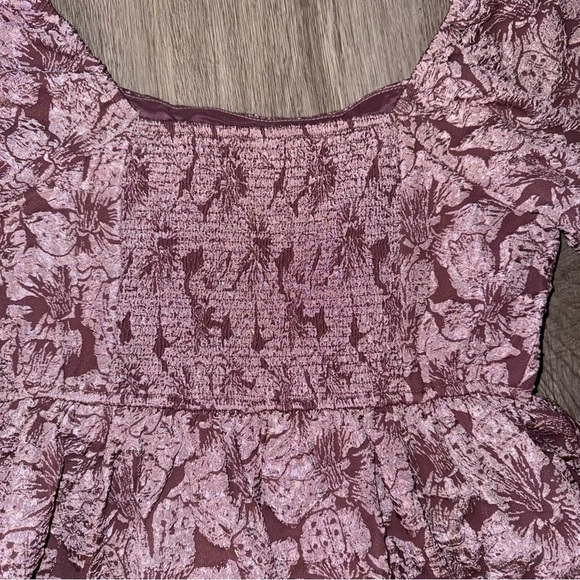 Bohme - Bubble Mini Dress in Mauve - Picture 5 of 5